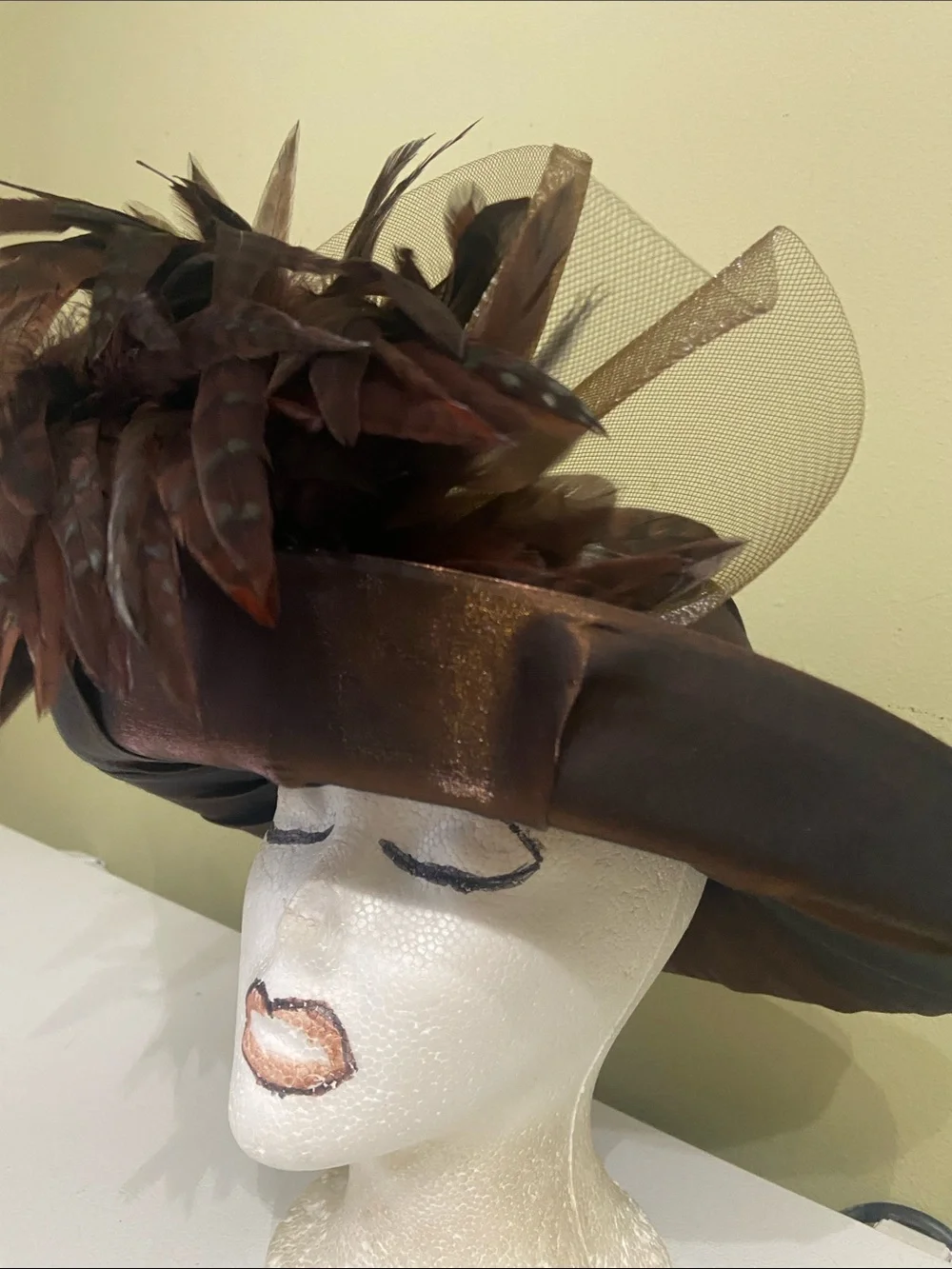 Beautiful Dress Hat / Church Hat by Donna Vinci